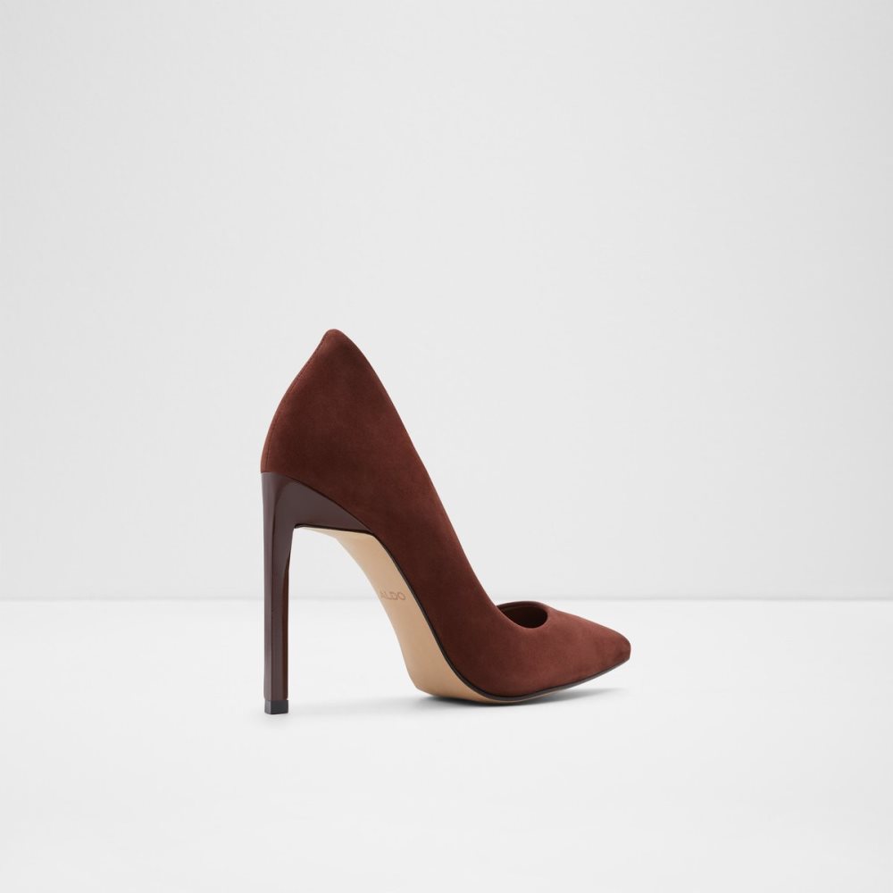 Dark Brown Aldo Kennedi Pump Heels | 18OSYGZKU