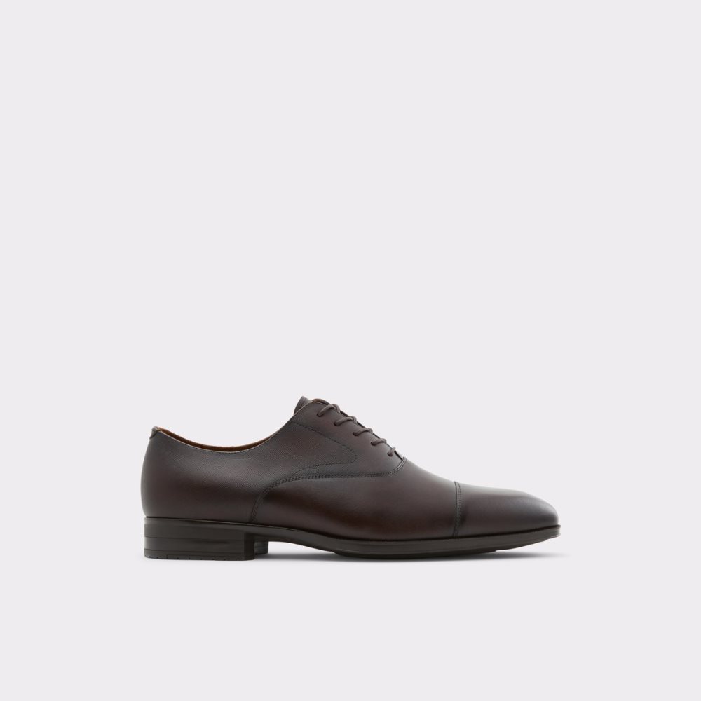 Dark Brown Aldo Miraylle Oxfords Shoes | 84SXYUGKO