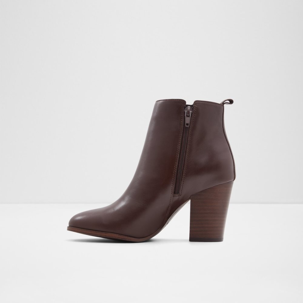 Dark Brown Aldo Noemieflex Ankle Boots | 26PDEGNFA