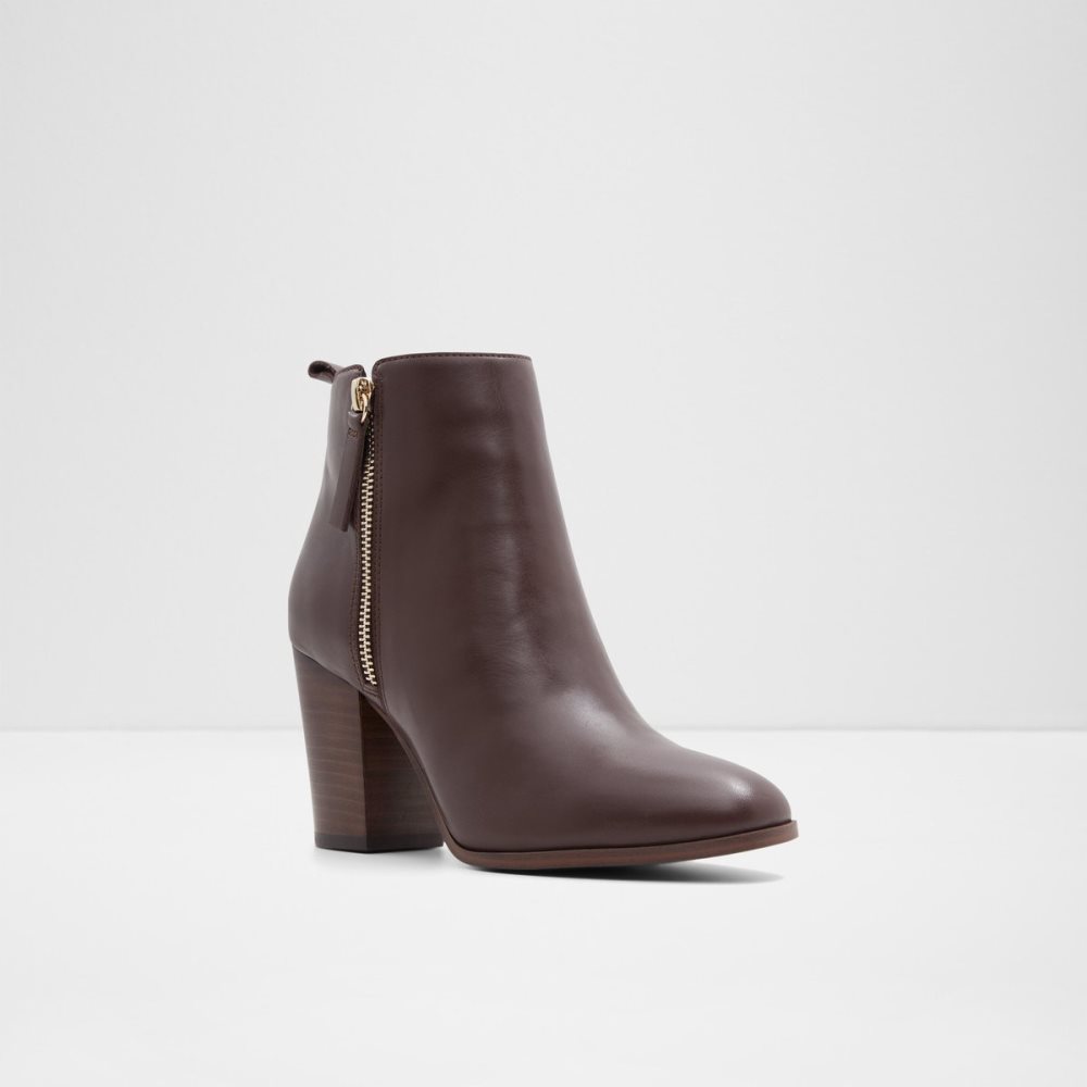 Dark Brown Aldo Noemieflex Ankle Boots | 26PDEGNFA