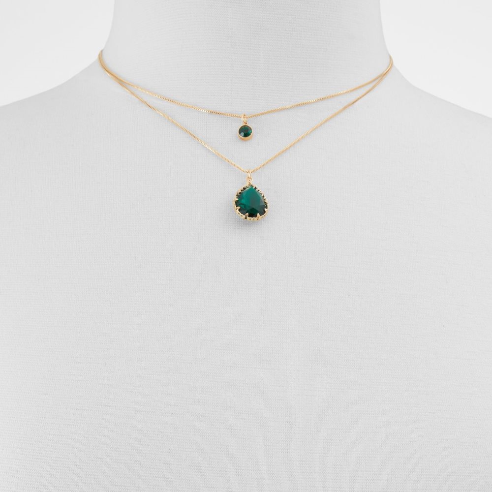 Dark Green Aldo Beauceronee Necklace | 87BIHKLOA