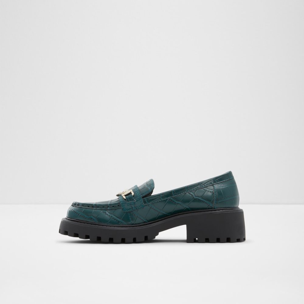 Dark Green Aldo Bigstep - Lug Sole Mules | 59AEXBQRU