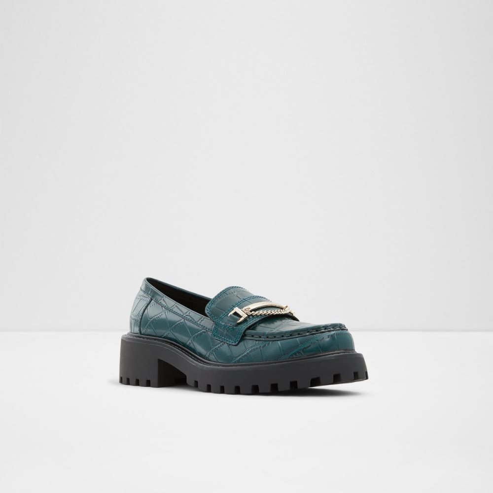 Dark Green Aldo Bigstep - Lug Sole Mules | 59AEXBQRU