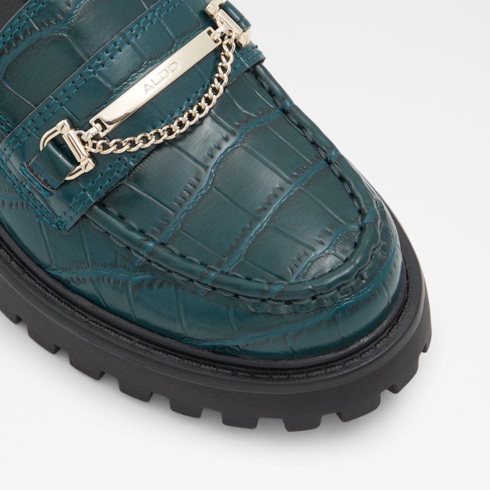 Dark Green Aldo Bigstep - Lug Sole Mules | 59AEXBQRU