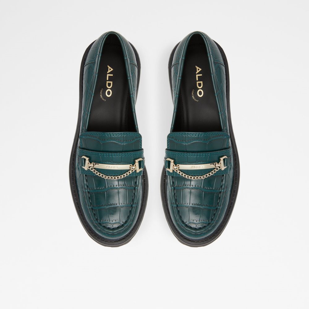 Dark Green Aldo Bigstep - Lug Sole Mules | 59AEXBQRU