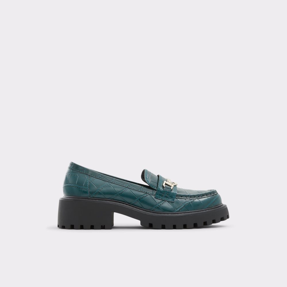 Dark Green Aldo Bigstep - Lug Sole Mules | 59AEXBQRU