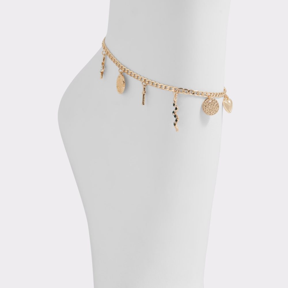 Dark Green Aldo Laan Anklet | 19STYJRMD