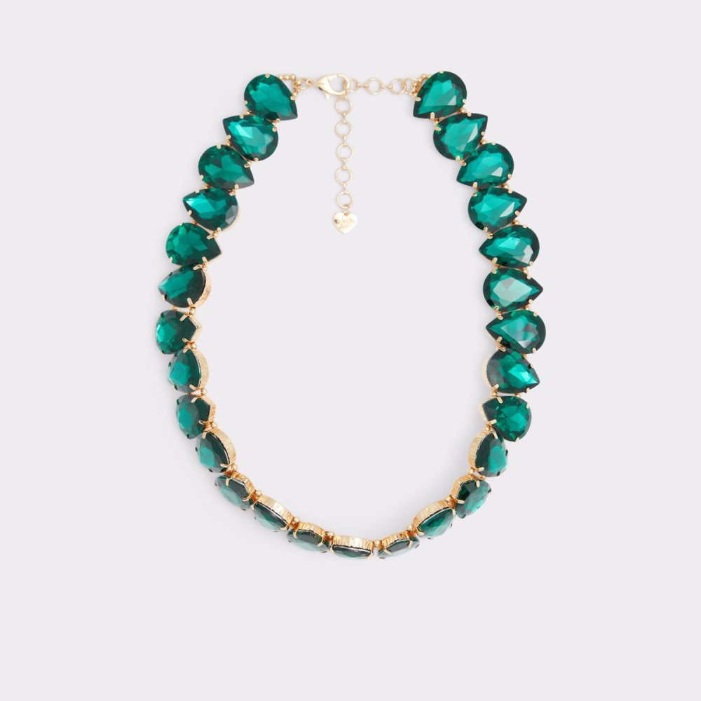 Dark Green Aldo Queenjewel Necklace | 56FENSJPU