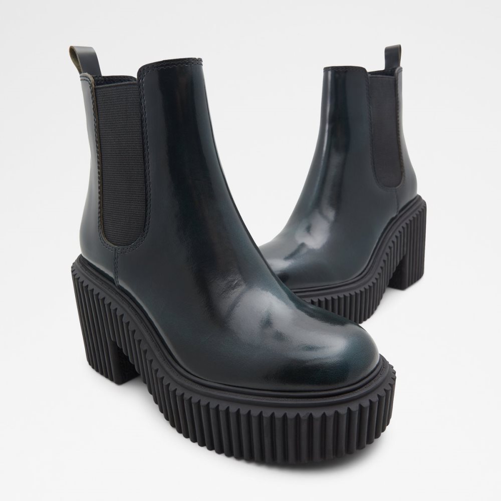 Dark Green Aldo Upgrade - Lug Sole Chelsea Boots | 46MBEXGHU