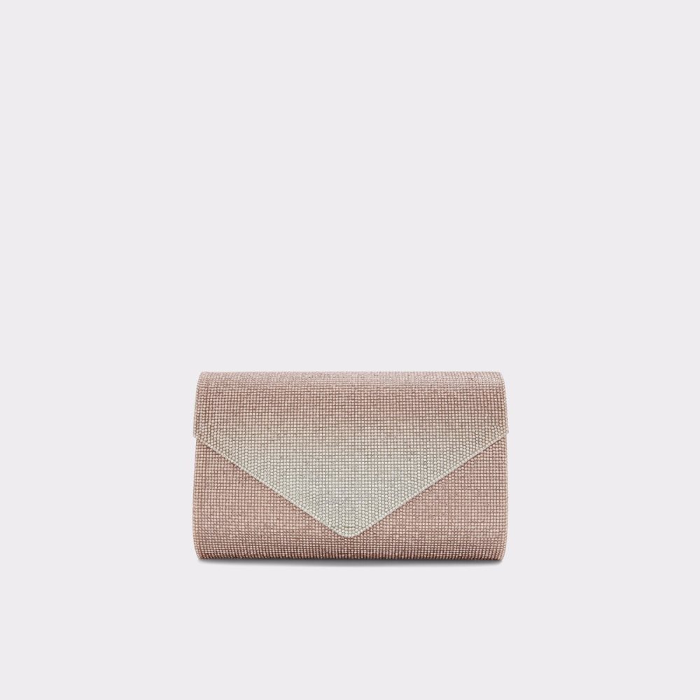 Dark Pink Aldo Geaven Clutch Bag | 38YPUFJQL