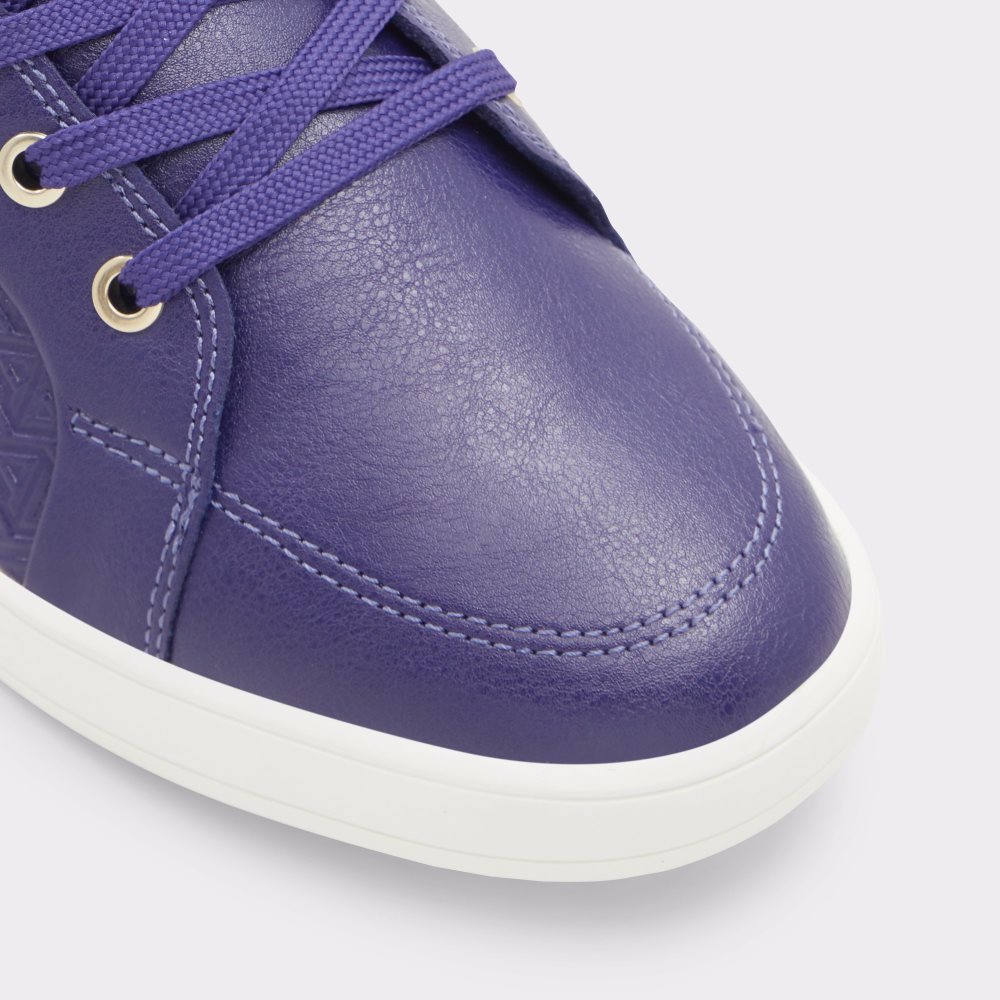 Dark Purple Aldo Brauerr High Top - Cup Sole Sneakers | 05KYTSCMP