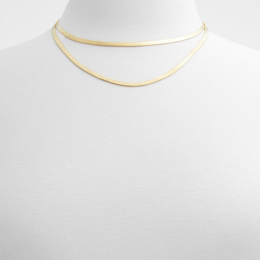 Gold Aldo Abilaria Necklace | 06SCXBRPW