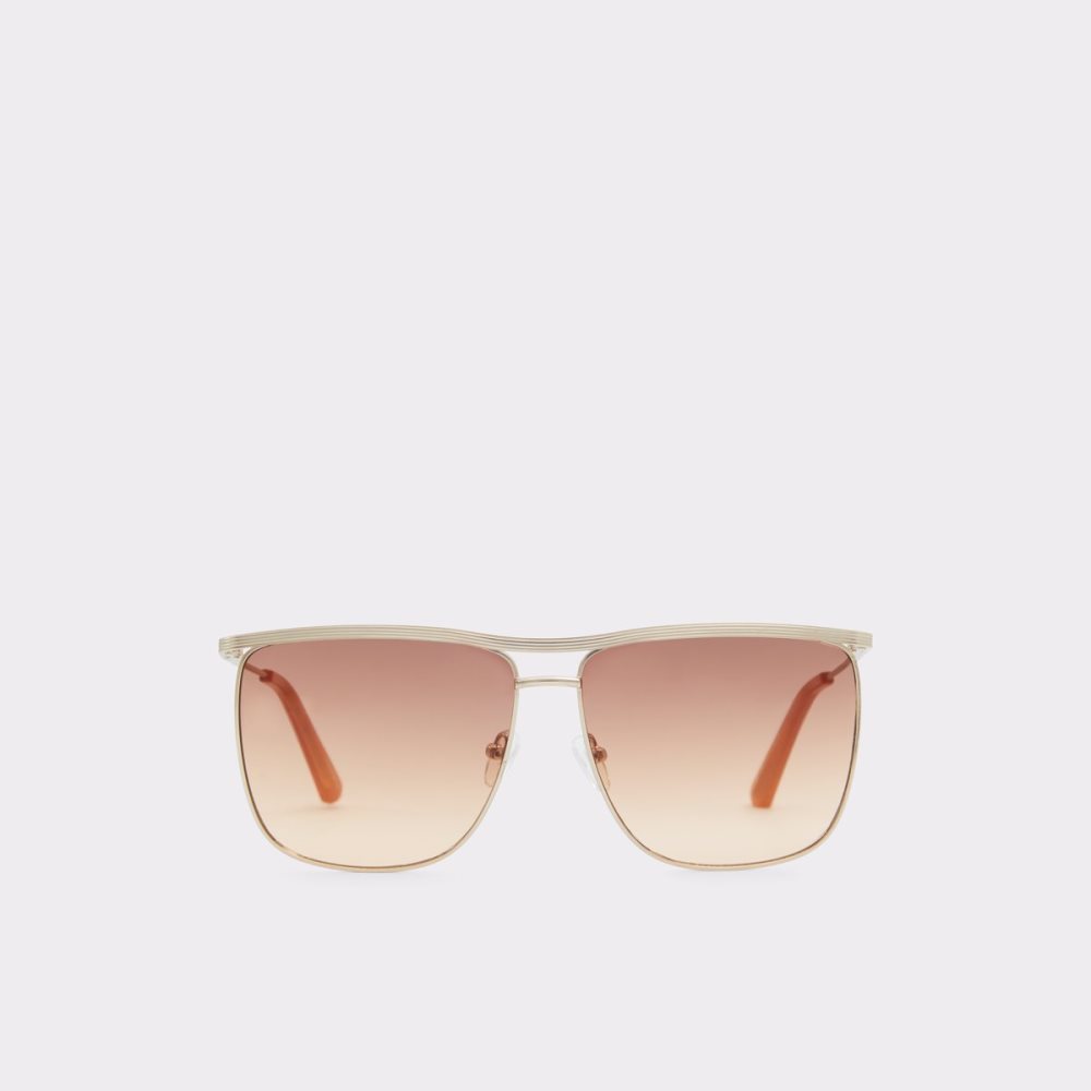 Gold Aldo Adwidon Sunglasses | 65UKPTNSD