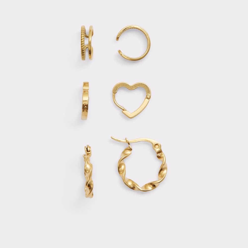 Gold Aldo Auri Earrings | 26POLHWBU