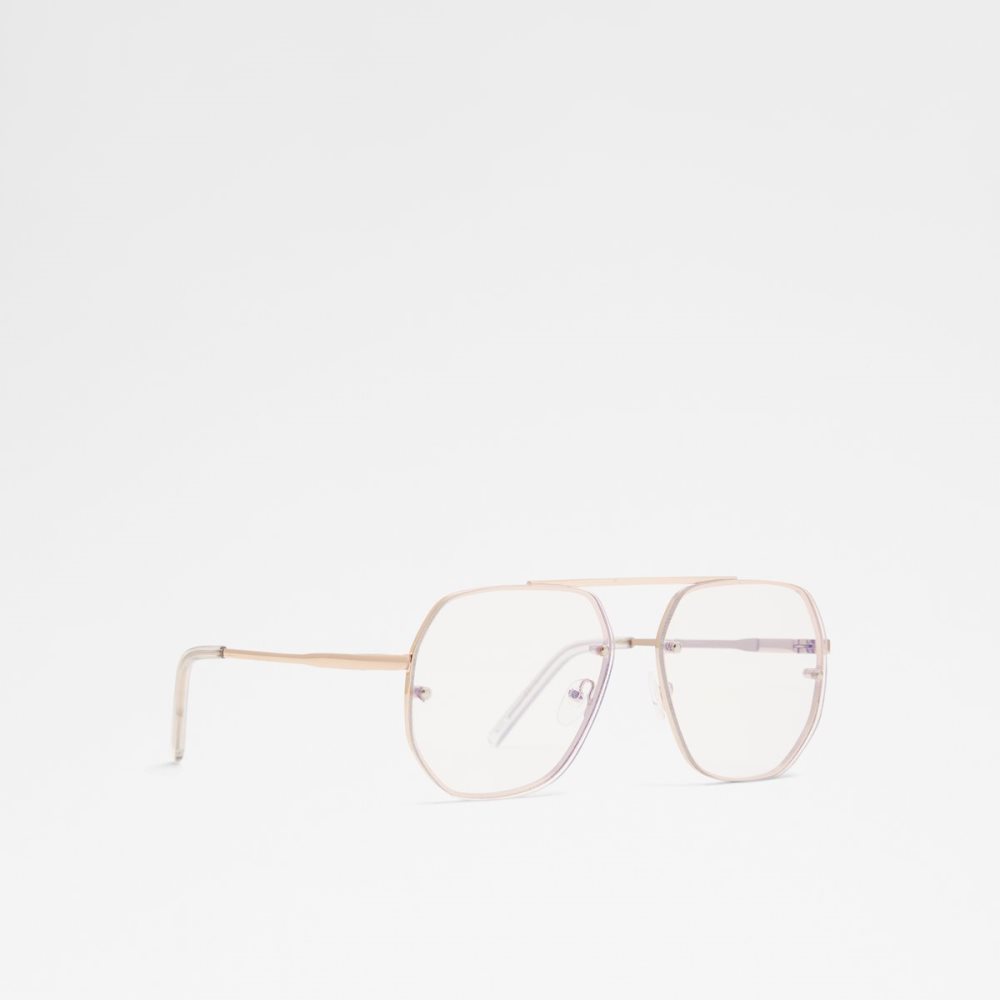 Gold Aldo Diprion Aviator Sunglasses | 84NRGEPAB