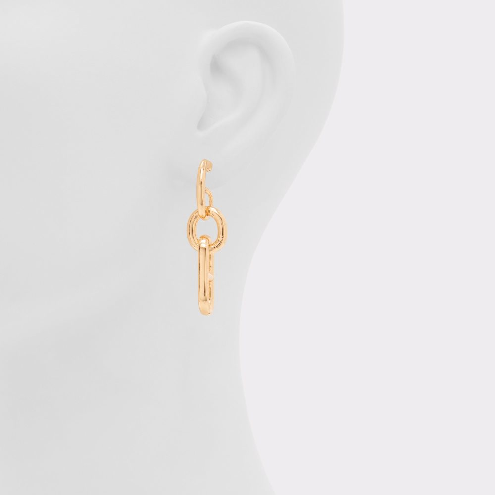 Gold Aldo Ellipsa Earrings | 63DHMRFAW