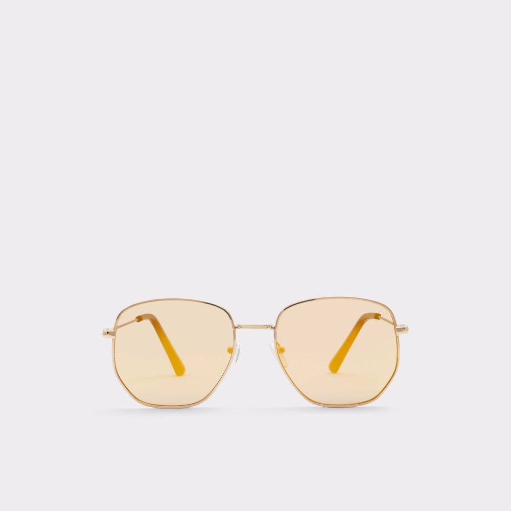 Gold Aldo Flarry Sunglasses | 43TXUEVCG