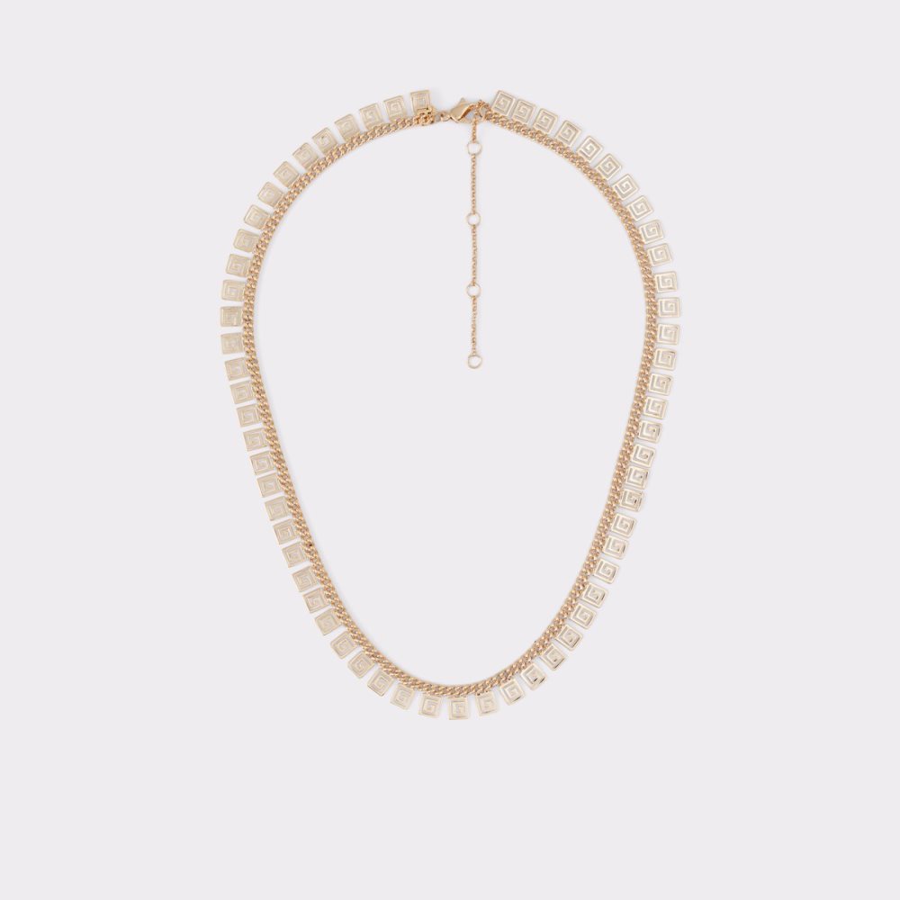 Gold Aldo Gavaddlaen Necklace | 68JRKHOQW