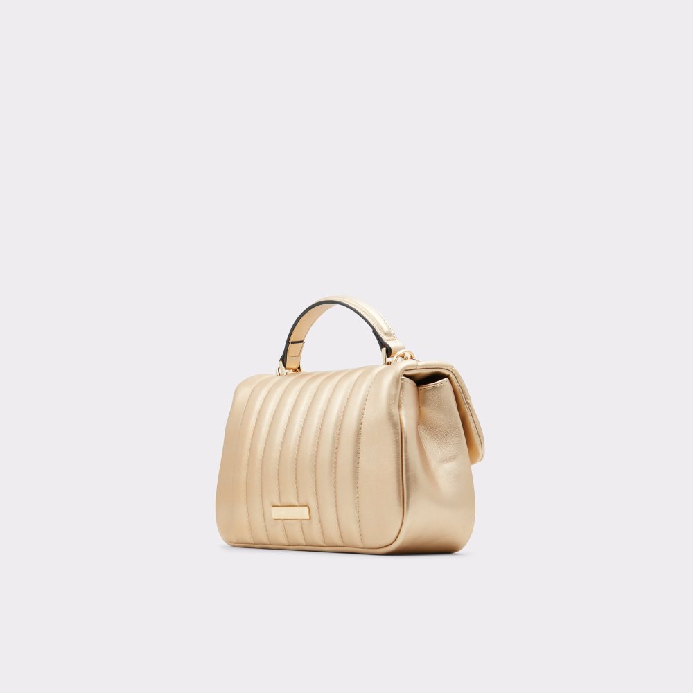 Gold Aldo Hayssx Top Handle Handbag | 70OXETWHJ