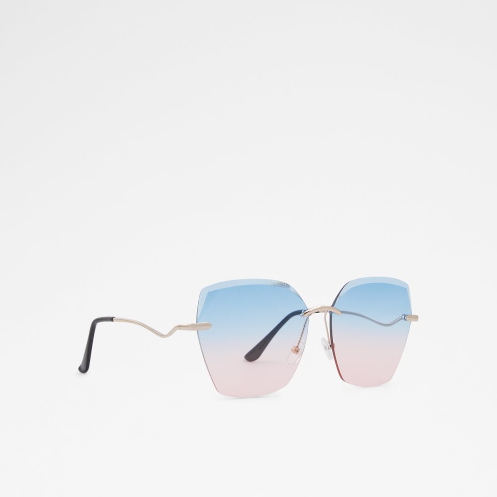 Gold Aldo Istada Cat Eye Sunglasses | 12RPBQIJH