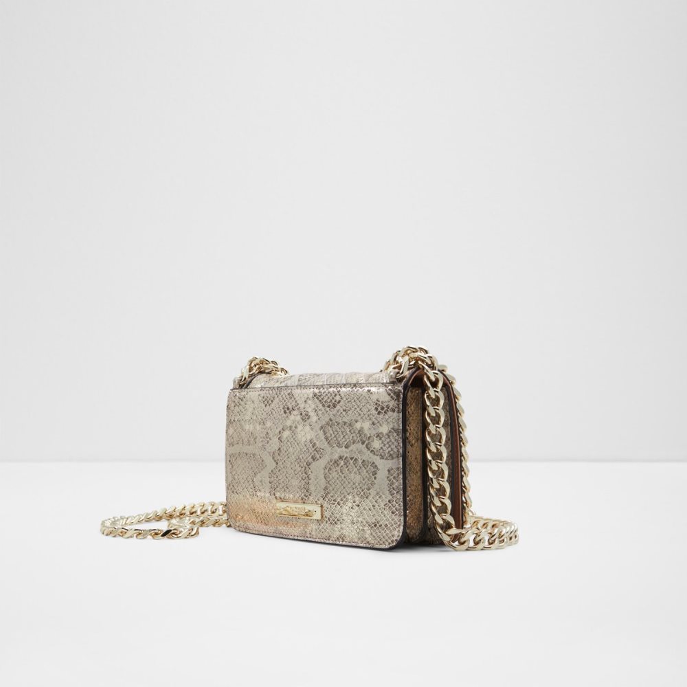 Gold Aldo Minigreenx Clutch Bag | 84ZCWFBRD