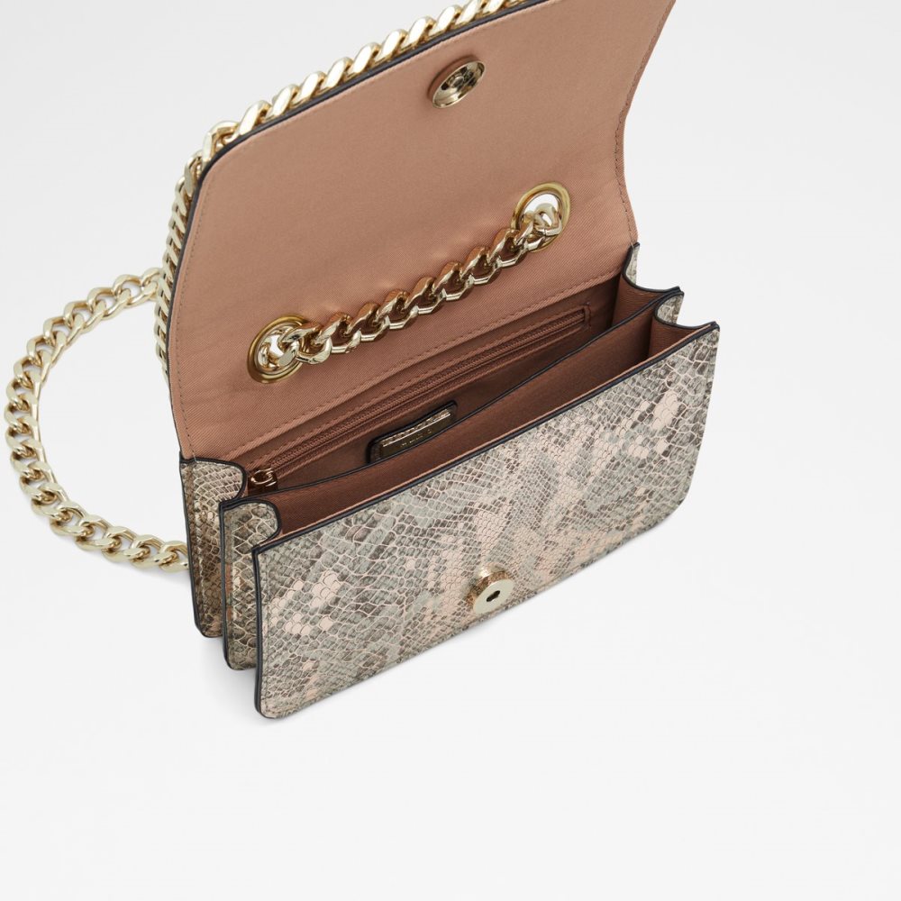 Gold Aldo Minigreenx Clutch Bag | 84ZCWFBRD