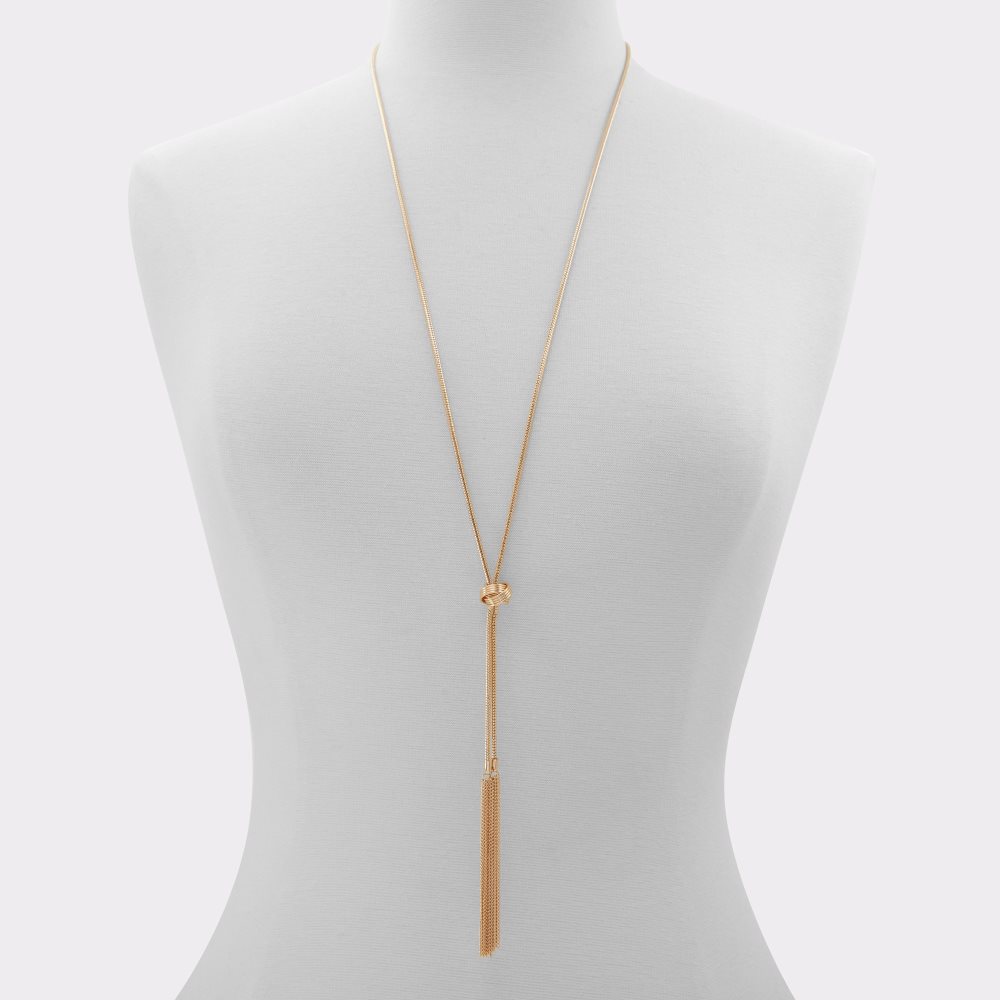 Gold Aldo Qeasean Necklace | 84RMOGXAQ