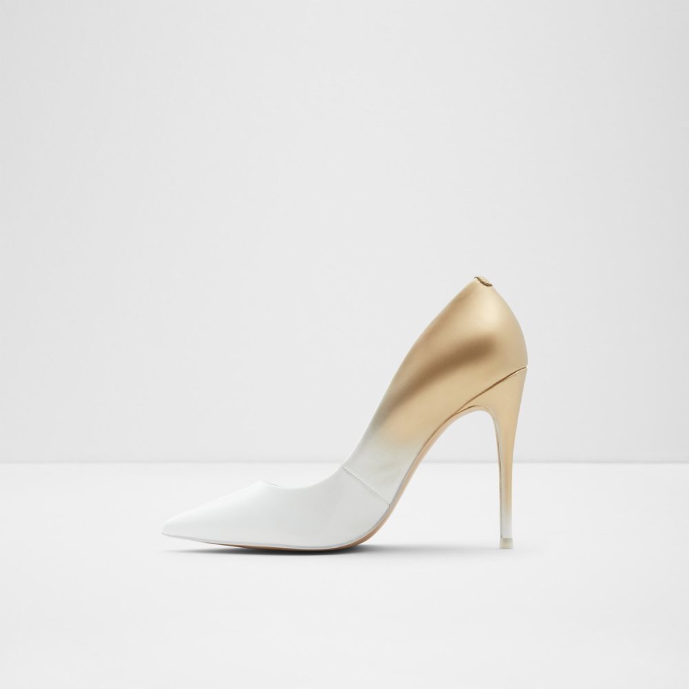 Gold Aldo Stessy_ High - Stiletto Heels | 84XZWORHA