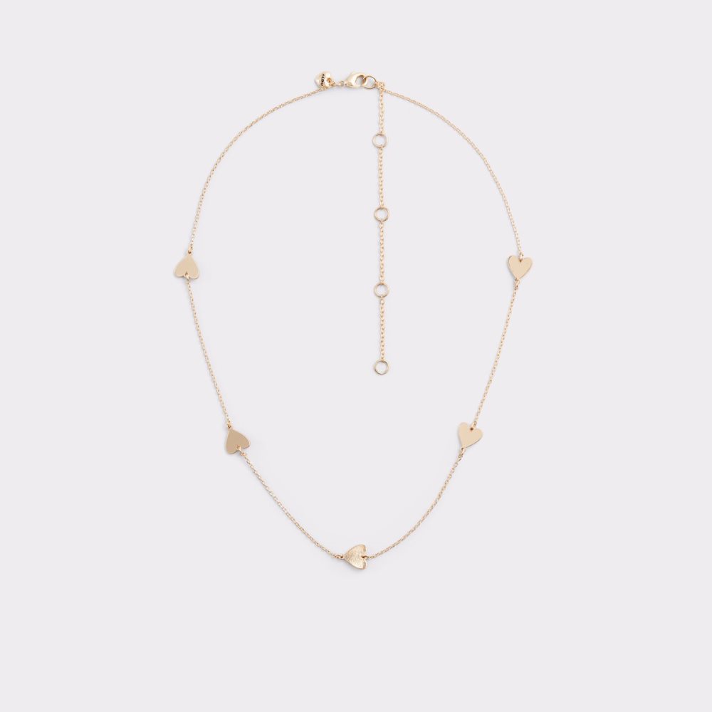 Gold Aldo Tenebrosa Necklace | 41NAPLWGB