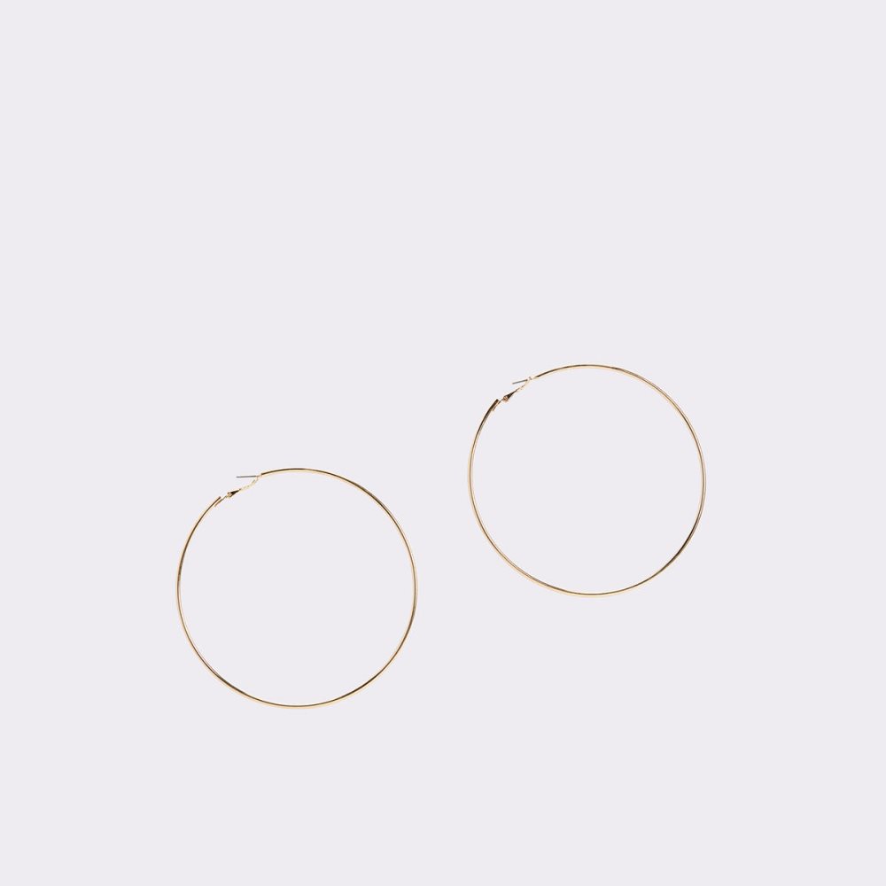 Gold Aldo Thilisien Hoop Earrings | 16MLZXDUT