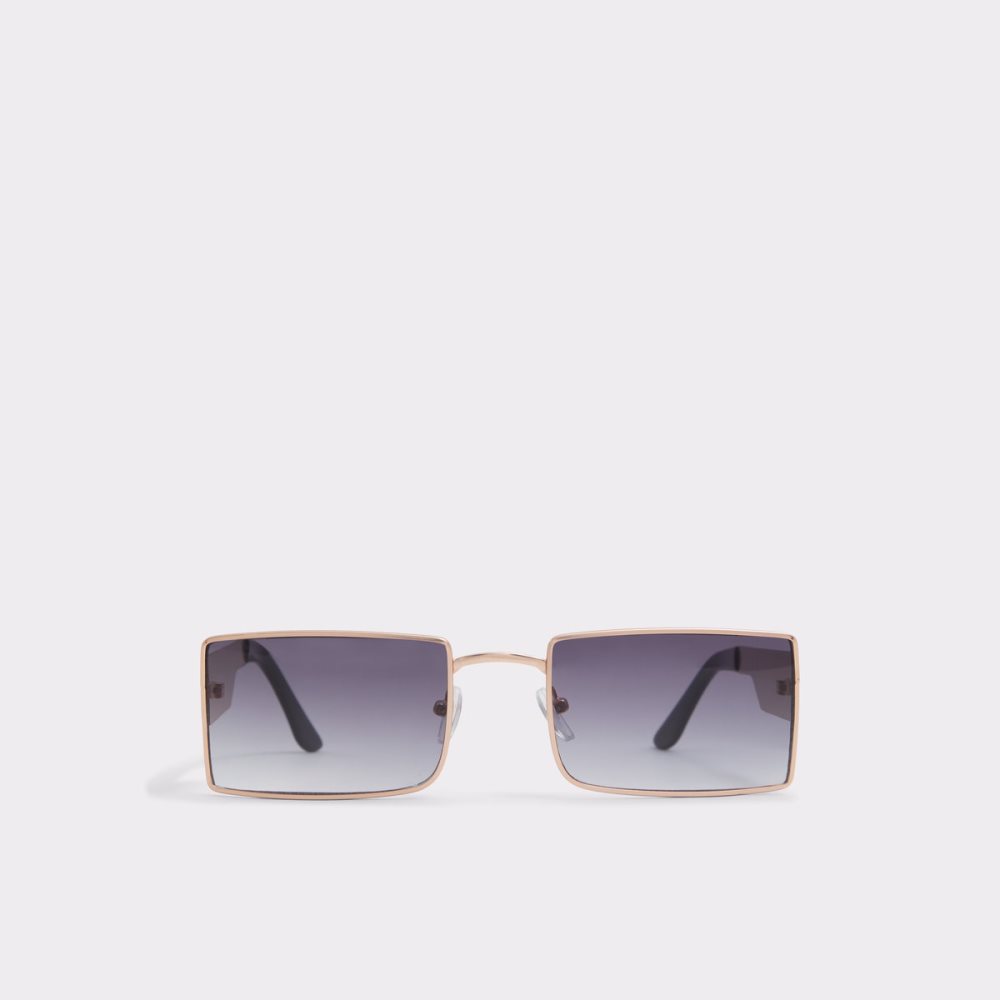 Gold Aldo Viiralti Shield Sunglasses | 38IAXNZBS