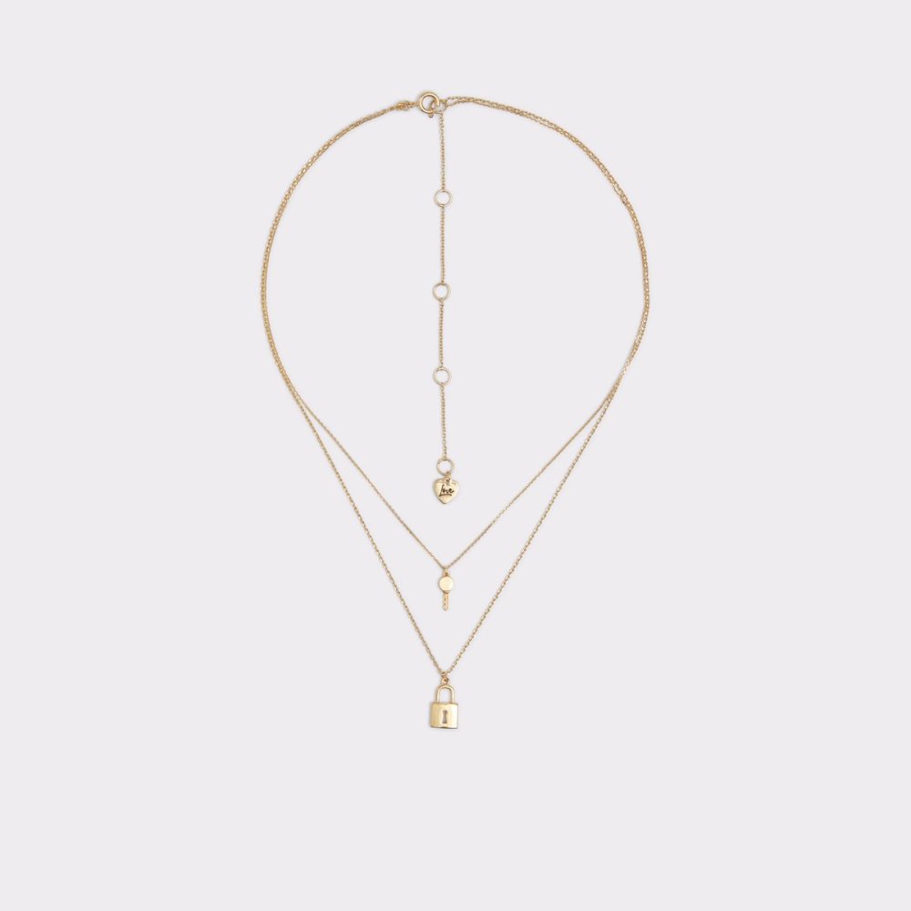 Gold Aldo Yaoldan Necklace | 78JMDXLAI