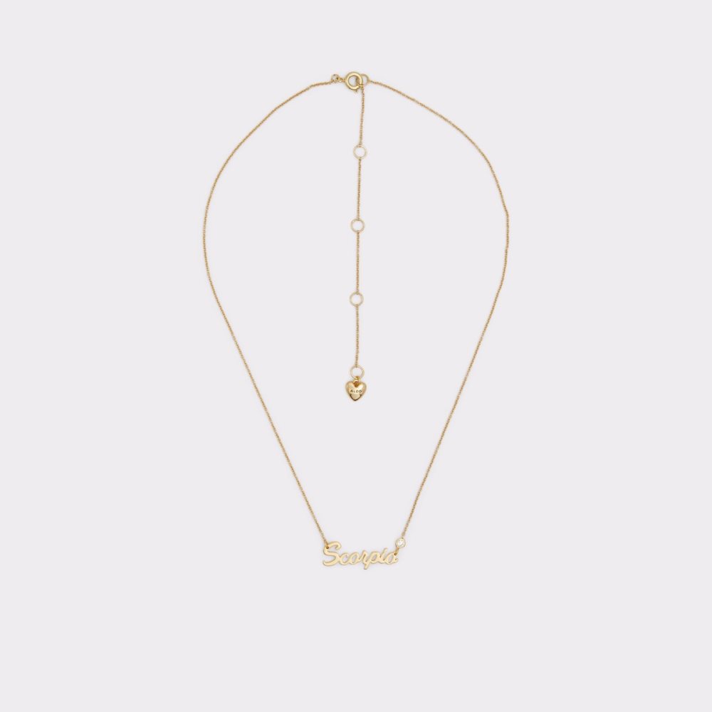 Gold Aldo Zodia Necklace | 06GPLFNSI