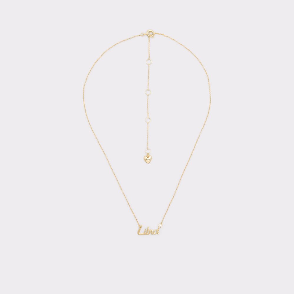 Gold Aldo Zodia Necklace | 35QANLUWG