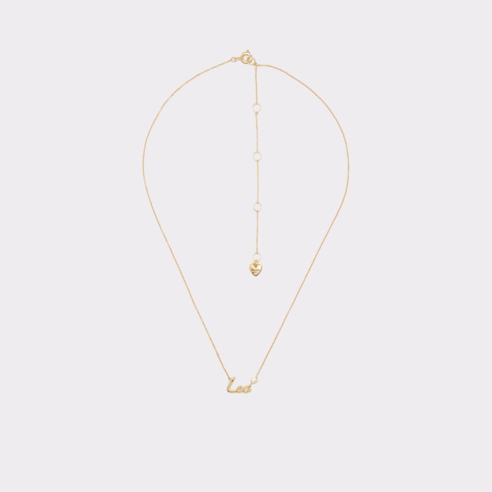 Gold Aldo Zodia Necklace | 45QAPJFSW