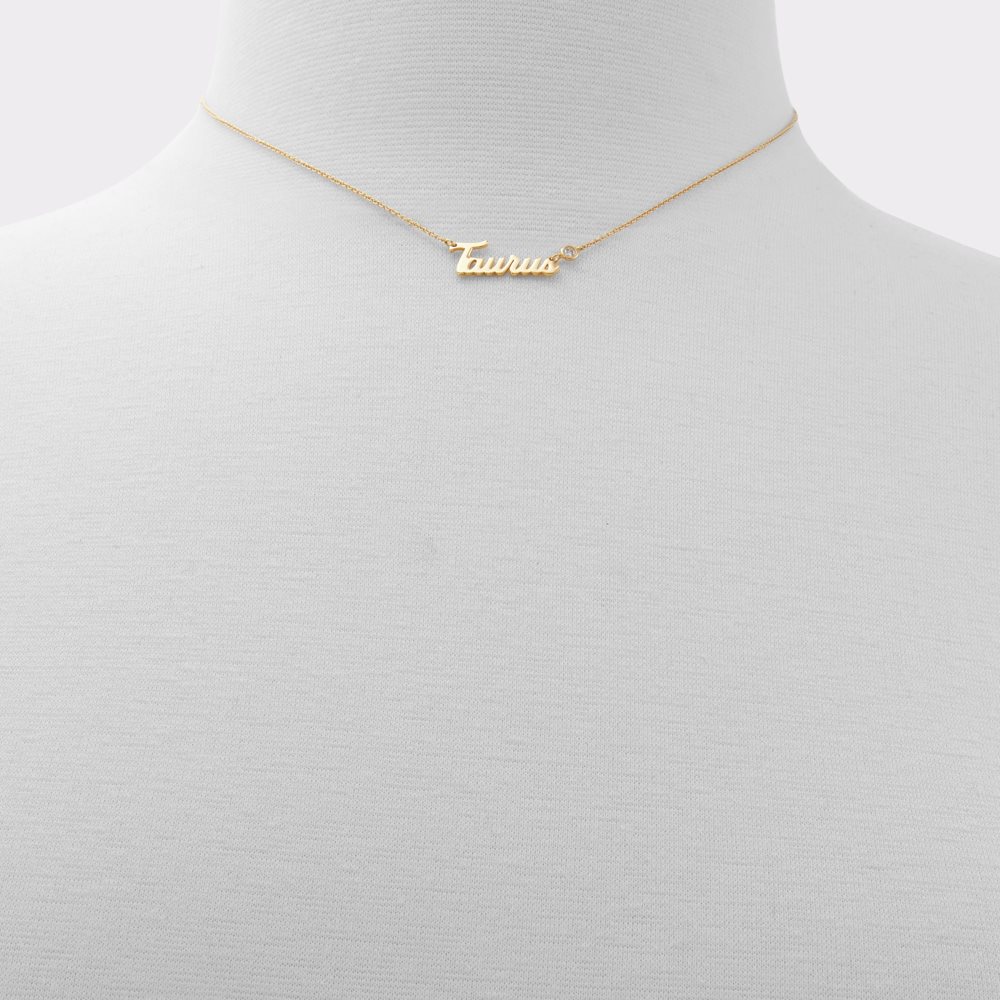 Gold Aldo Zodia Necklace | 59RHMCOIU