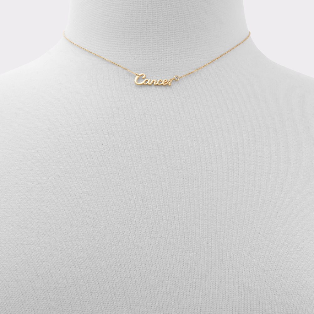 Gold Aldo Zodia Necklace | 63NQFPMTY