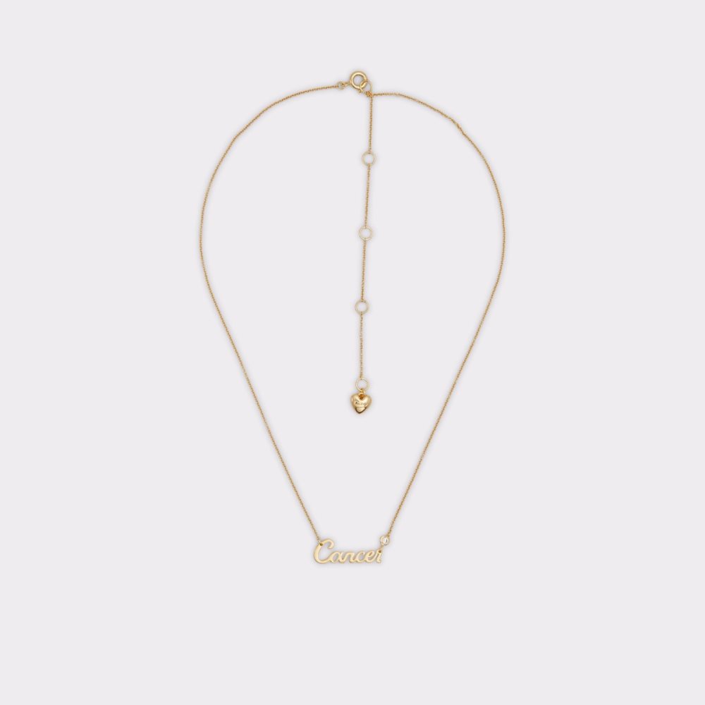 Gold Aldo Zodia Necklace | 63NQFPMTY