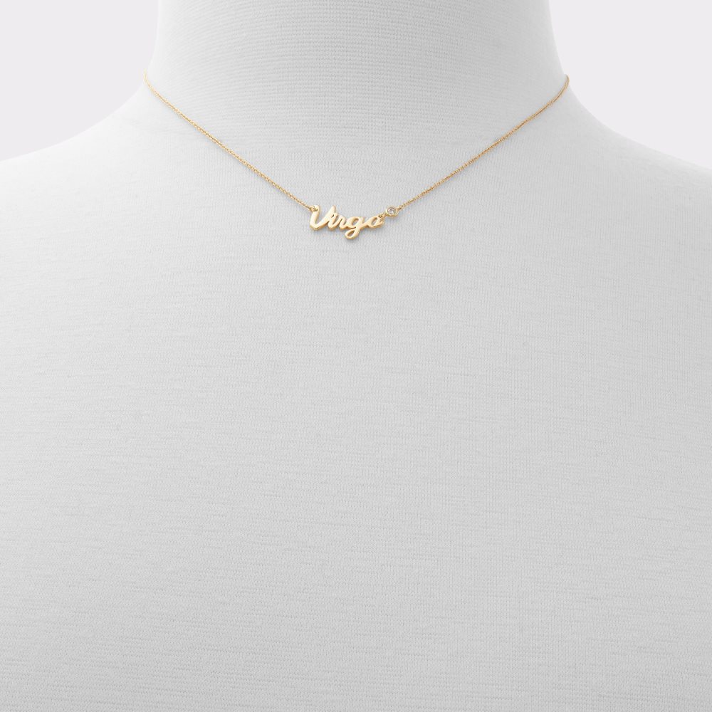 Gold Aldo Zodia Necklace | 93WPEHIVK