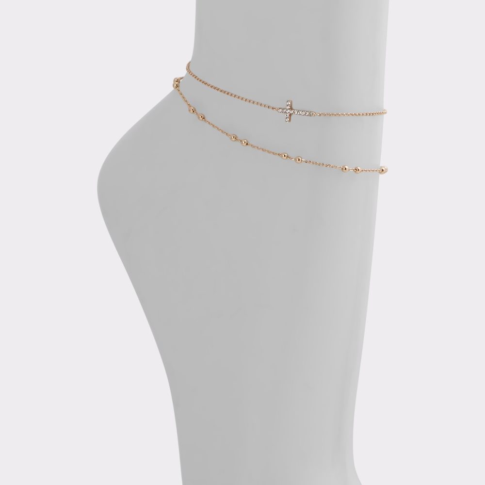 Gold / Multicolor Aldo Amilmaviel Anklet | 53ZQHFYSO