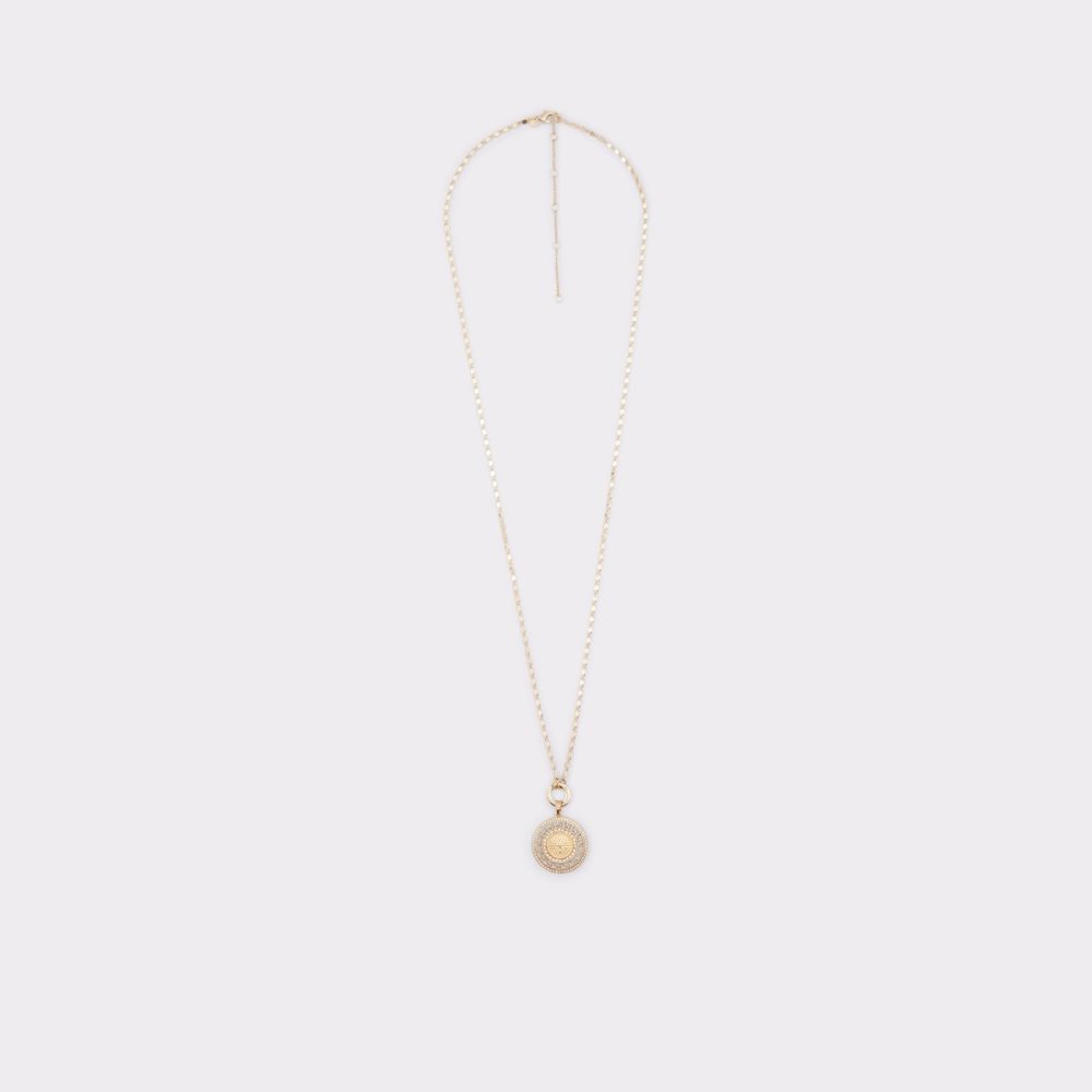 Gold / Multicolor Aldo Uliralind Necklace | 95OSYAWXN