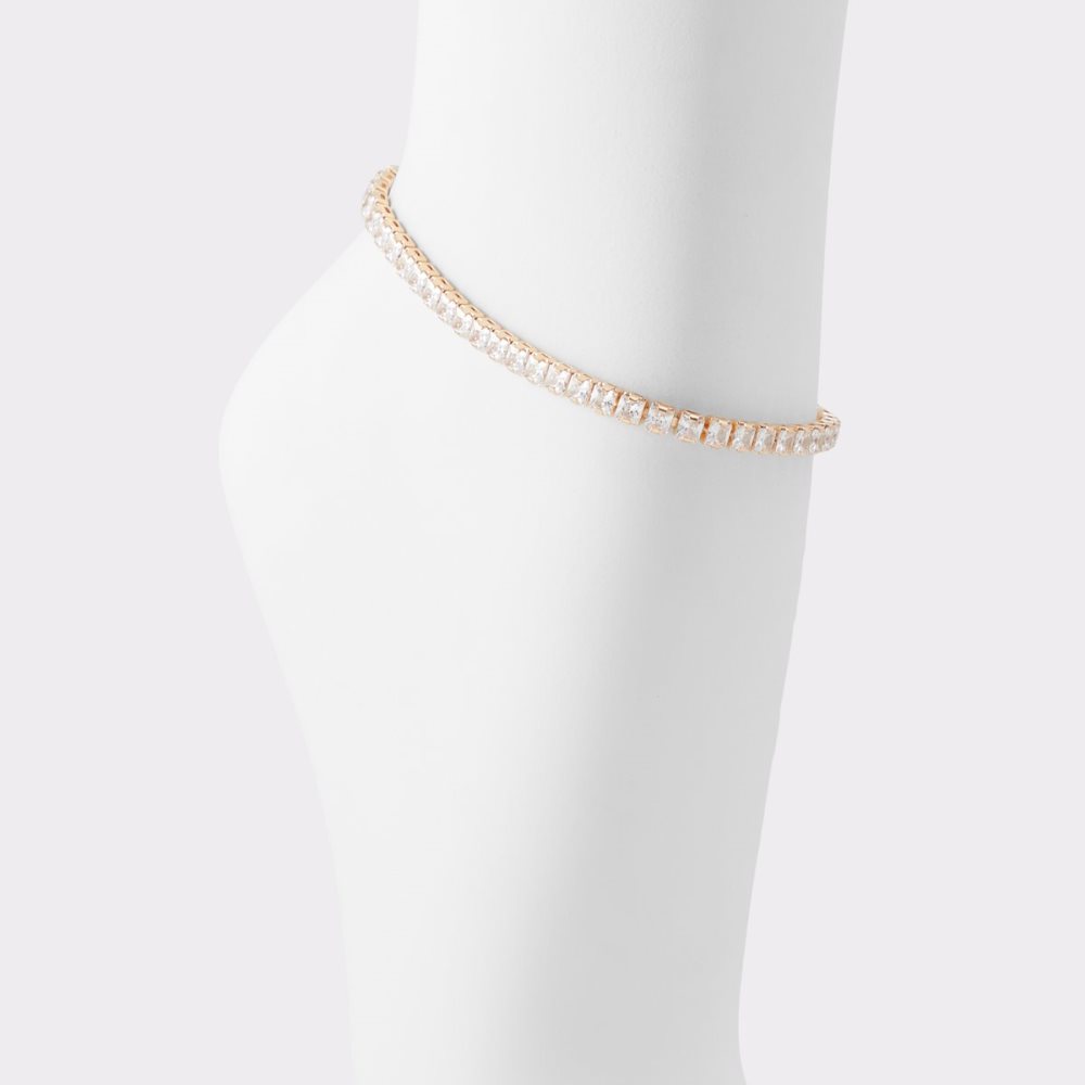 Gold / Multicolor Aldo Valentinaw Anklet | 34KYAIUMG