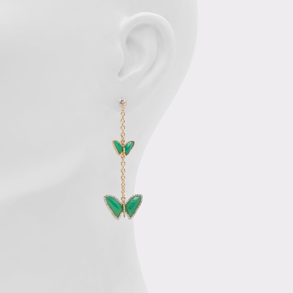 Green Aldo Alerelia Pendant Earrings | 42FYZBGTR