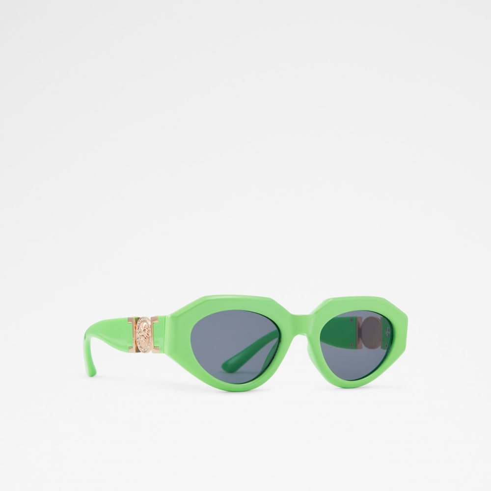 Green Aldo Galoren Square Sunglasses | 27NFVKOXG