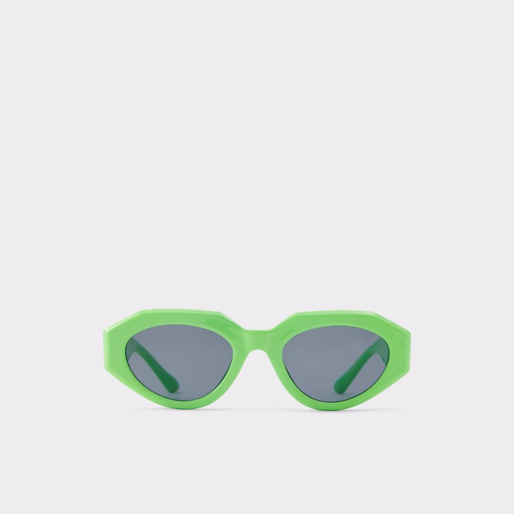 Green Aldo Galoren Square Sunglasses | 27NFVKOXG