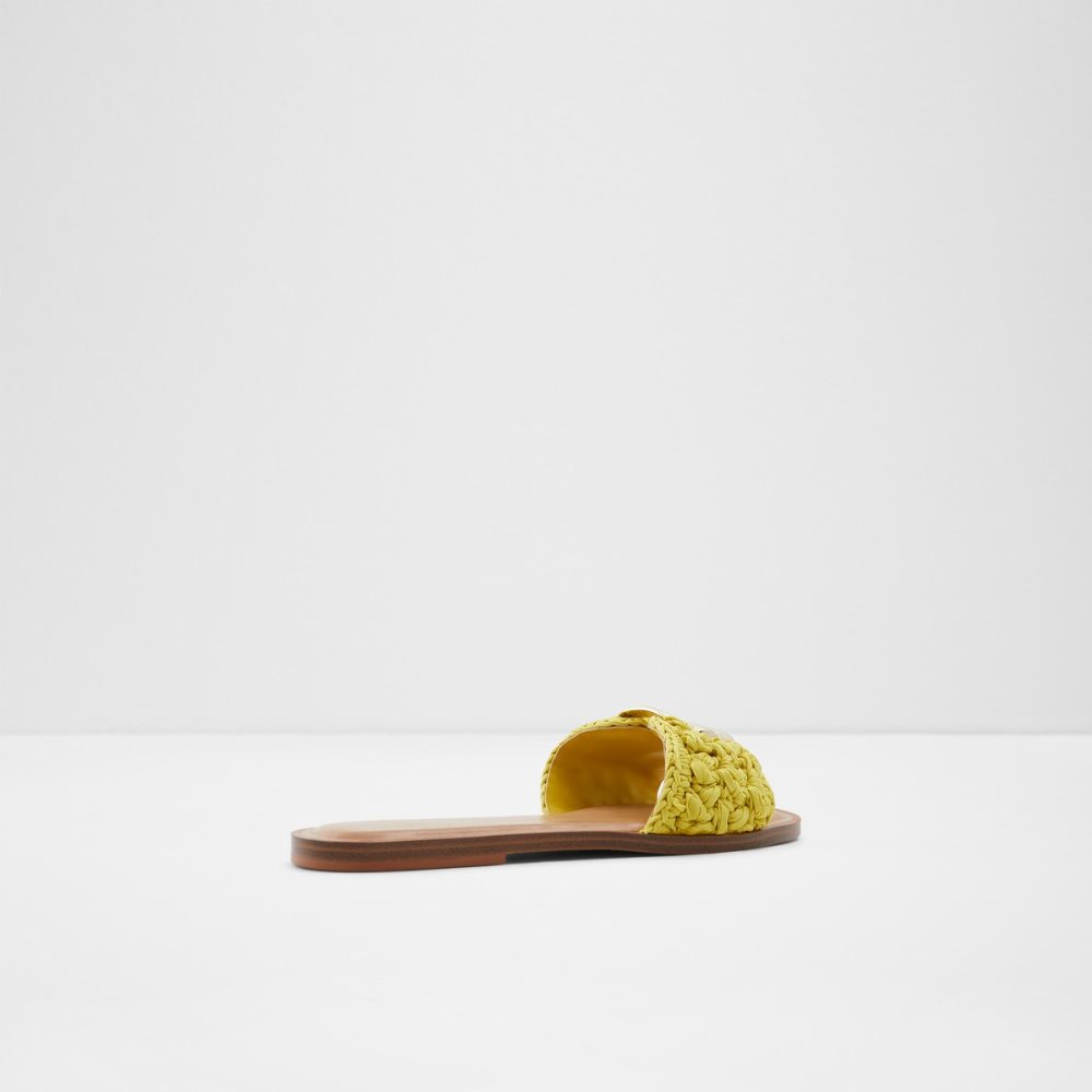 Green Aldo Glaeswen Slide Sandal Sandals | 67IJVAZXT