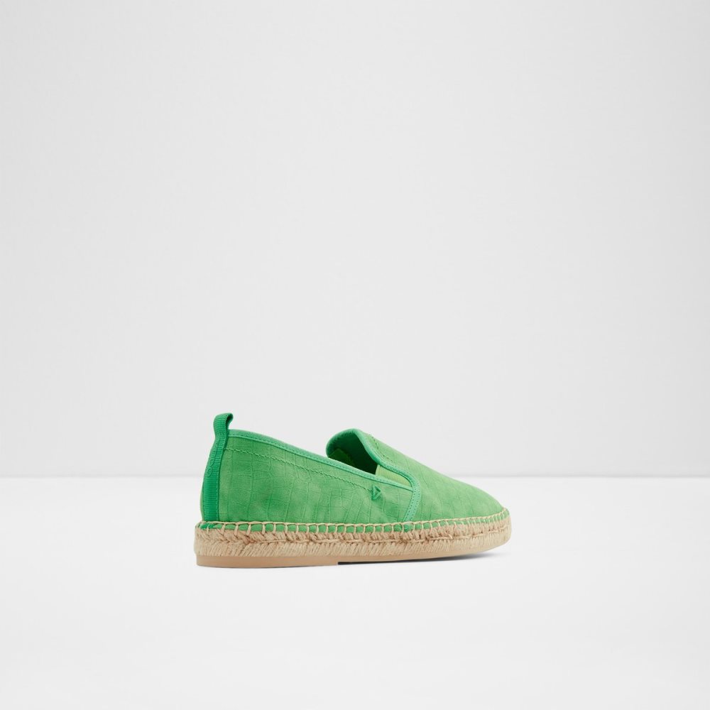 Green Aldo Peruco Espadrille Casual Shoes | 06USKONAJ