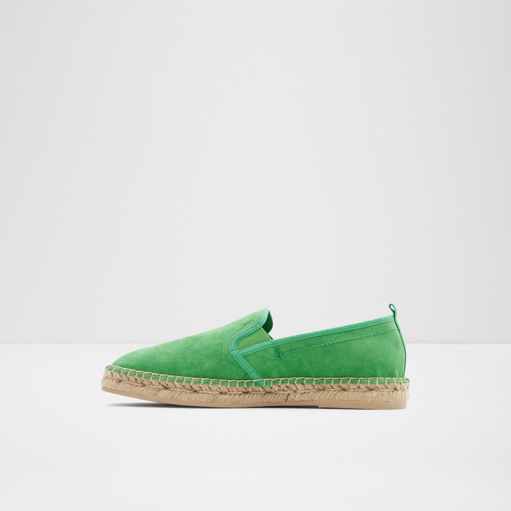 Green Aldo Peruco Espadrille Casual Shoes | 06USKONAJ