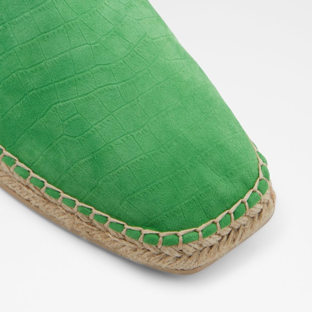 Green Aldo Peruco Espadrille Casual Shoes | 06USKONAJ