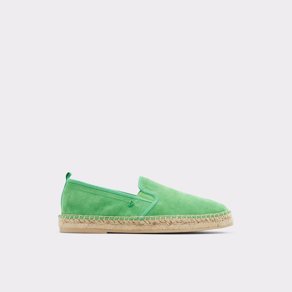 Green Aldo Peruco Espadrille Casual Shoes | 06USKONAJ